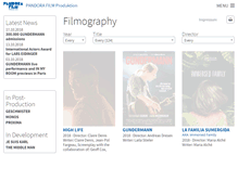Tablet Screenshot of pandorafilm.com