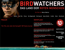 Tablet Screenshot of birdwatchers.pandorafilm.de