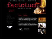 Tablet Screenshot of factotum.pandorafilm.de
